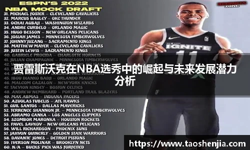 贾雷斯沃克在NBA选秀中的崛起与未来发展潜力分析