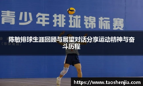陈敏排球生涯回顾与展望对话分享运动精神与奋斗历程